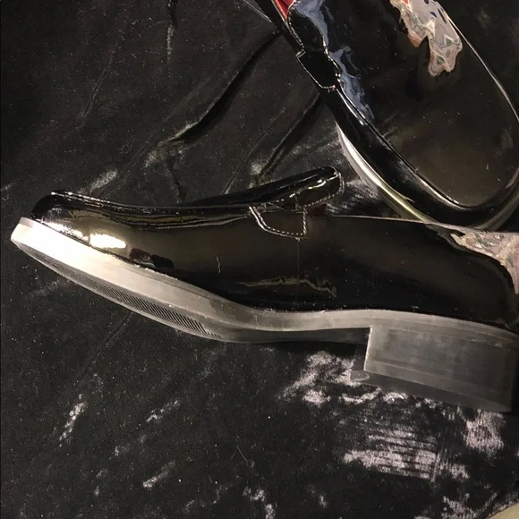 Franco Sarto Womens Bocca patent leather loafers 7.5 - Picture 4 of 7